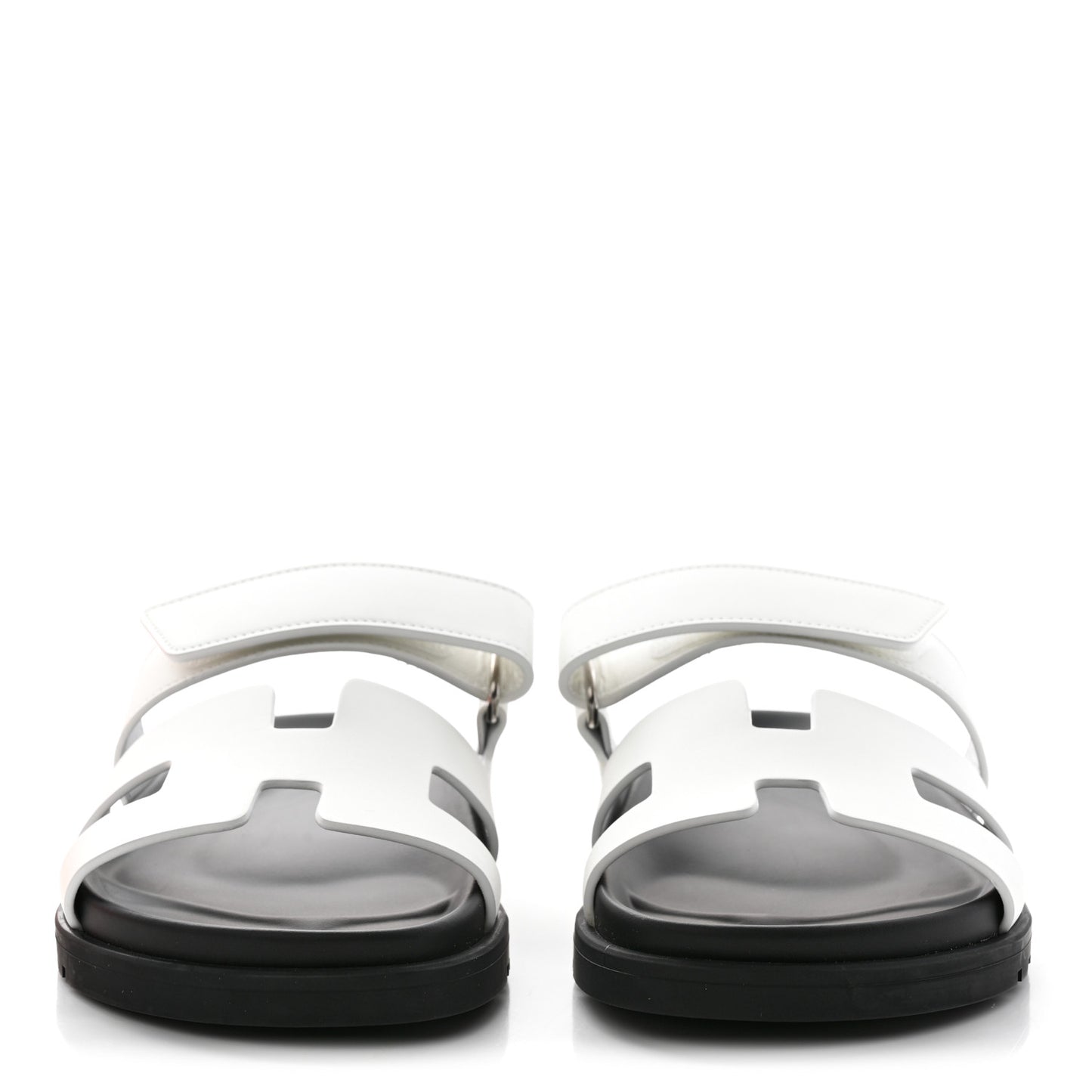 Calfskin Womens Chypre Sandals 35.5 White