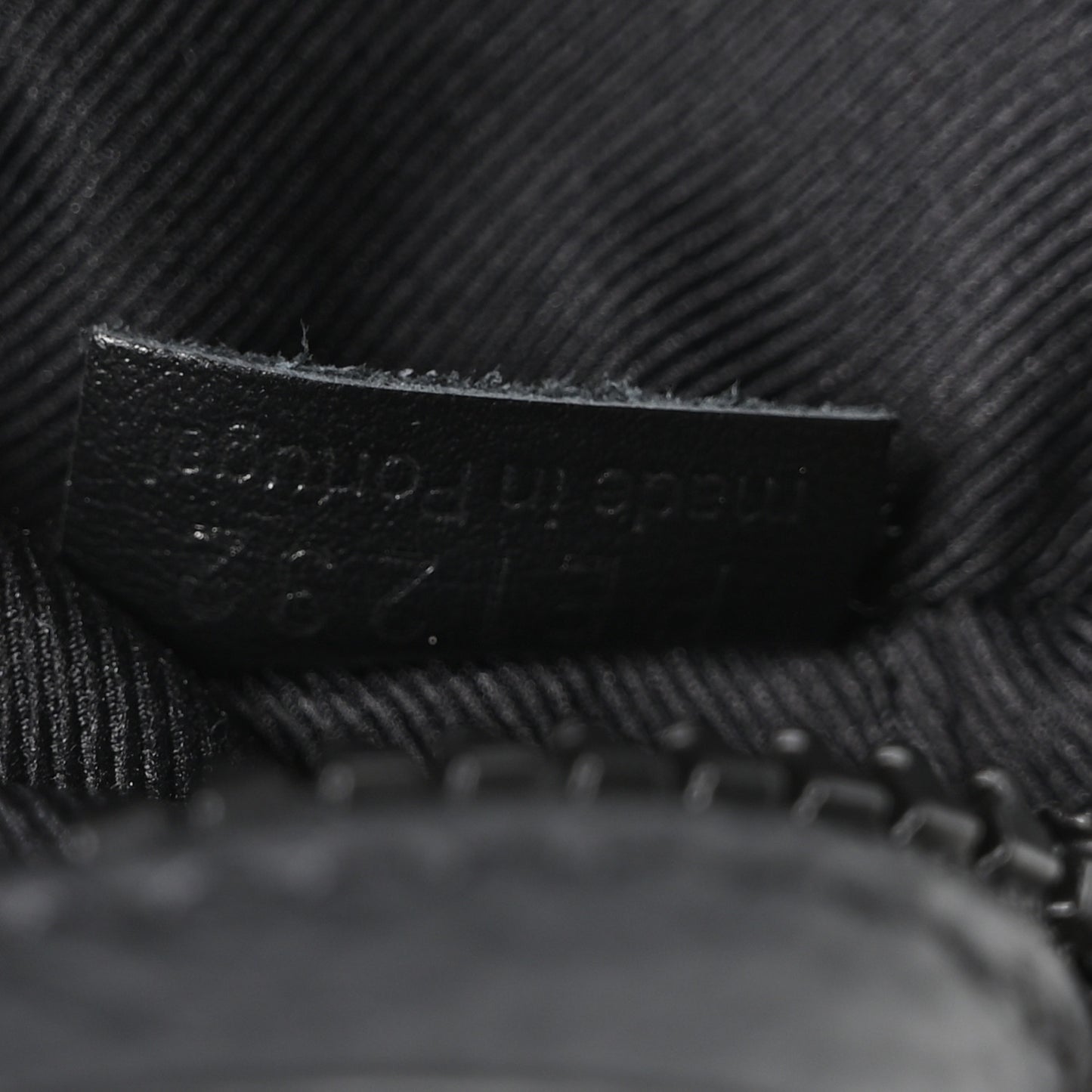 Taurillon Monogram Uniformes Solar Ray Soft Pochette Volga Belt Bag Black