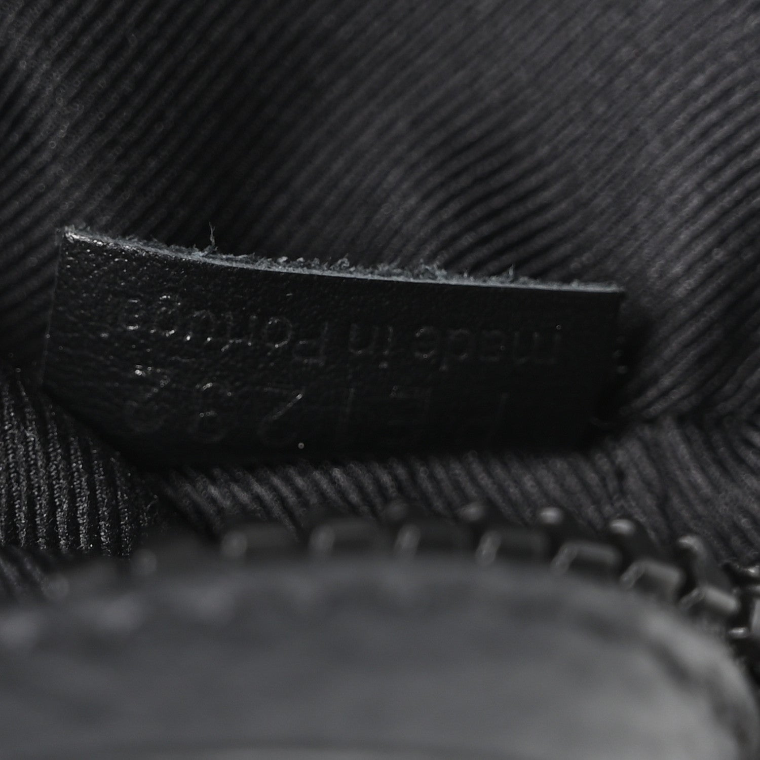 Louis Vuitton Taurillon Monogram Uniformes Solar Ray Soft Pochette Volga Belt Bag Black 6 of 9