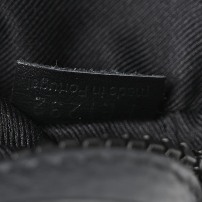 Louis Vuitton Taurillon Monogram Uniformes Solar Ray Soft Pochette Volga Belt Bag Black 6 of 9