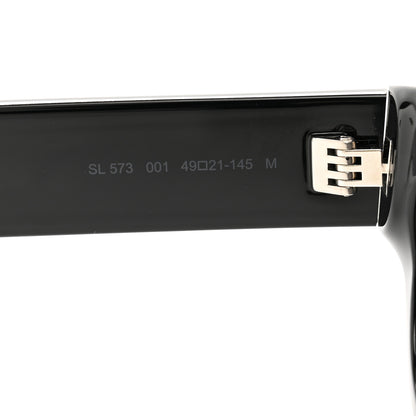 Saint Laurent Acetate Sunglasses SL 573 Black 7 of 8