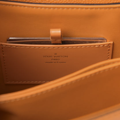 Louis Vuitton Grained Smooth Calfskin Rose Des Vents PM Amaretto 6 of 10