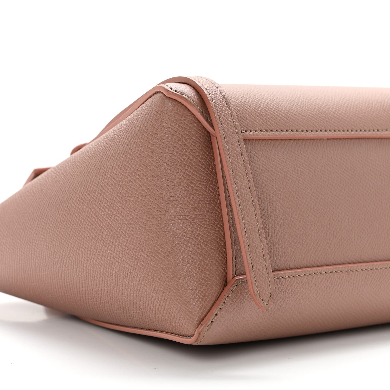 Celine Grained Calfskin Nano Belt Bag Antique Rose 7 of 8