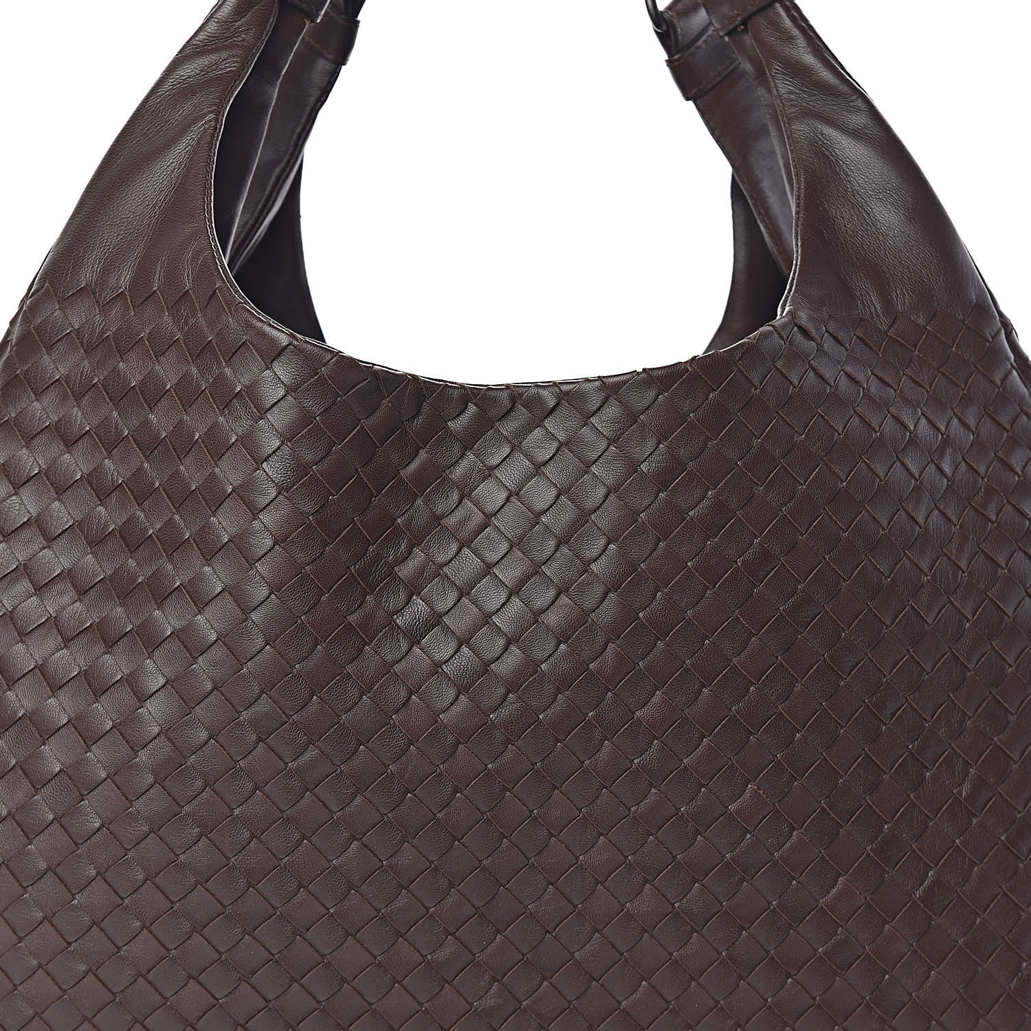 Bottega Veneta Nappa Intrecciato Large Campana Ebano 9 of 9