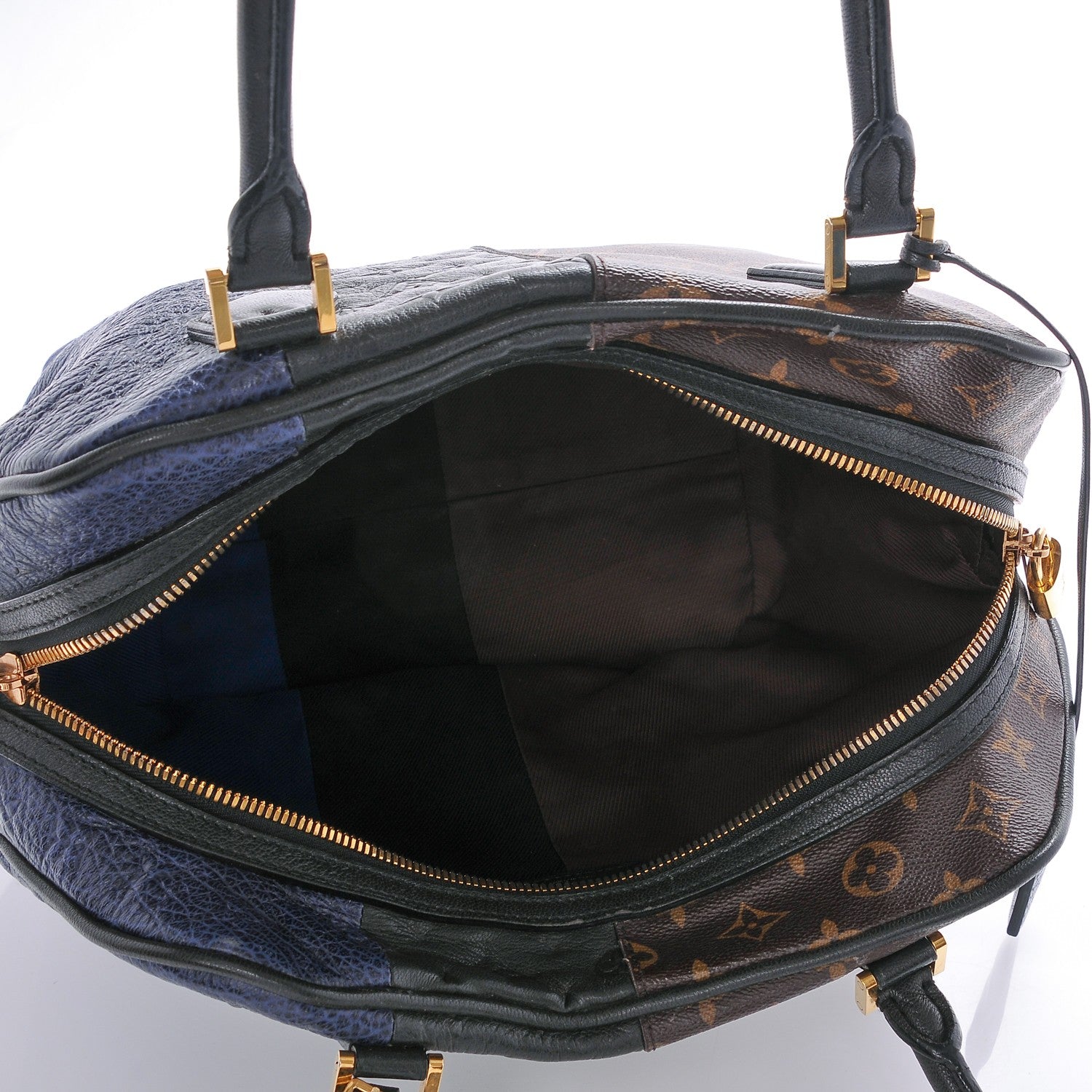 Louis Vuitton Monogram Stripes Medium Bag Marine 5 of 11
