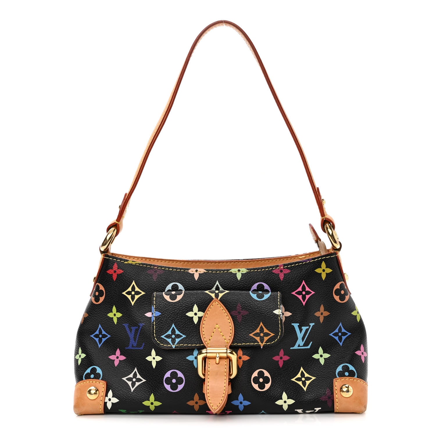 Louis Vuitton Monogram Multicolor Eliza Black 1 of 13
