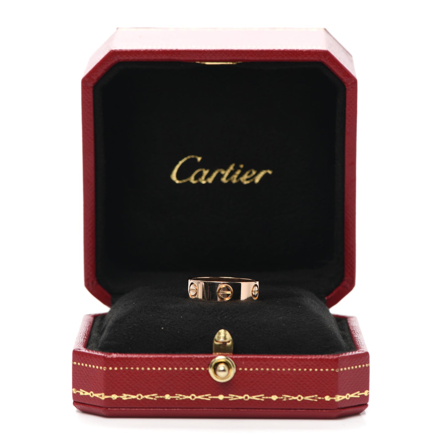 18K Pink Gold 5.5mm LOVE Ring 51 5.75