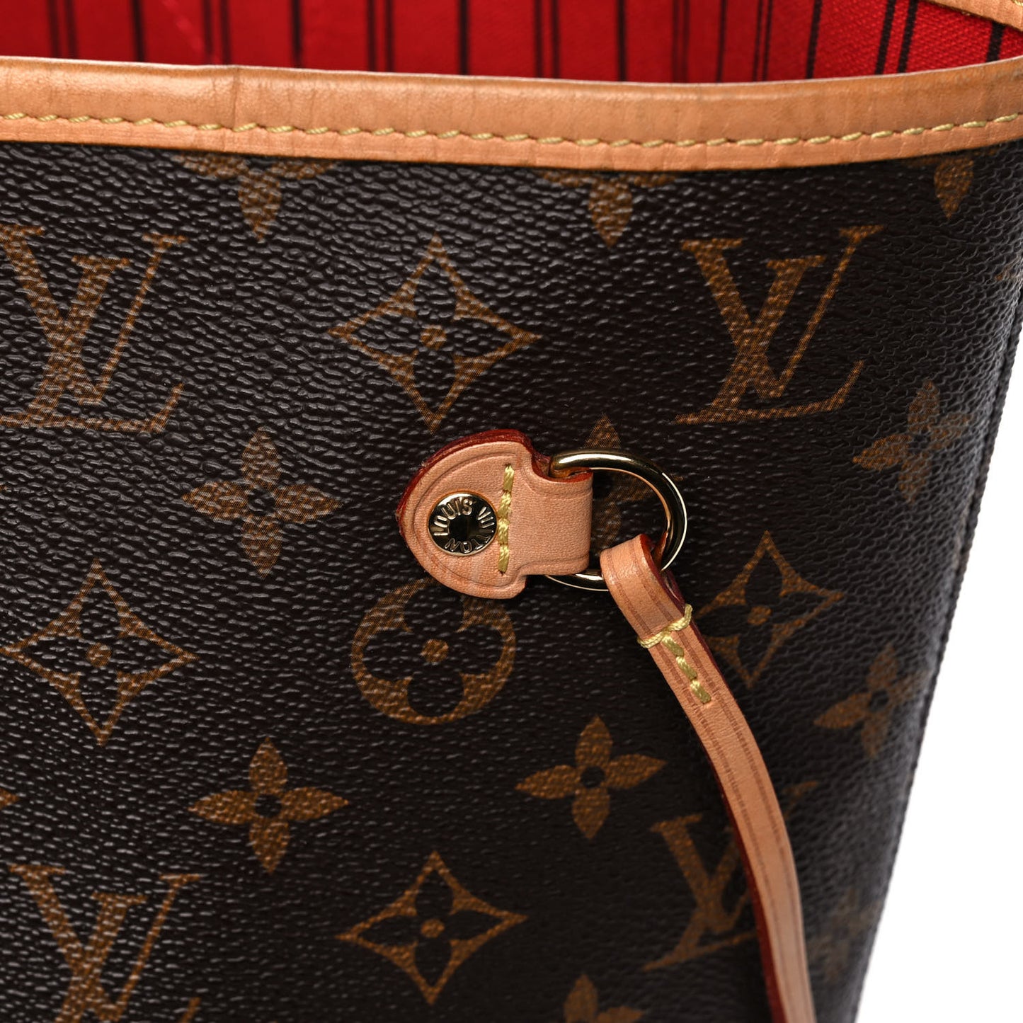 Monogram Neo Neverfull MM Cherry