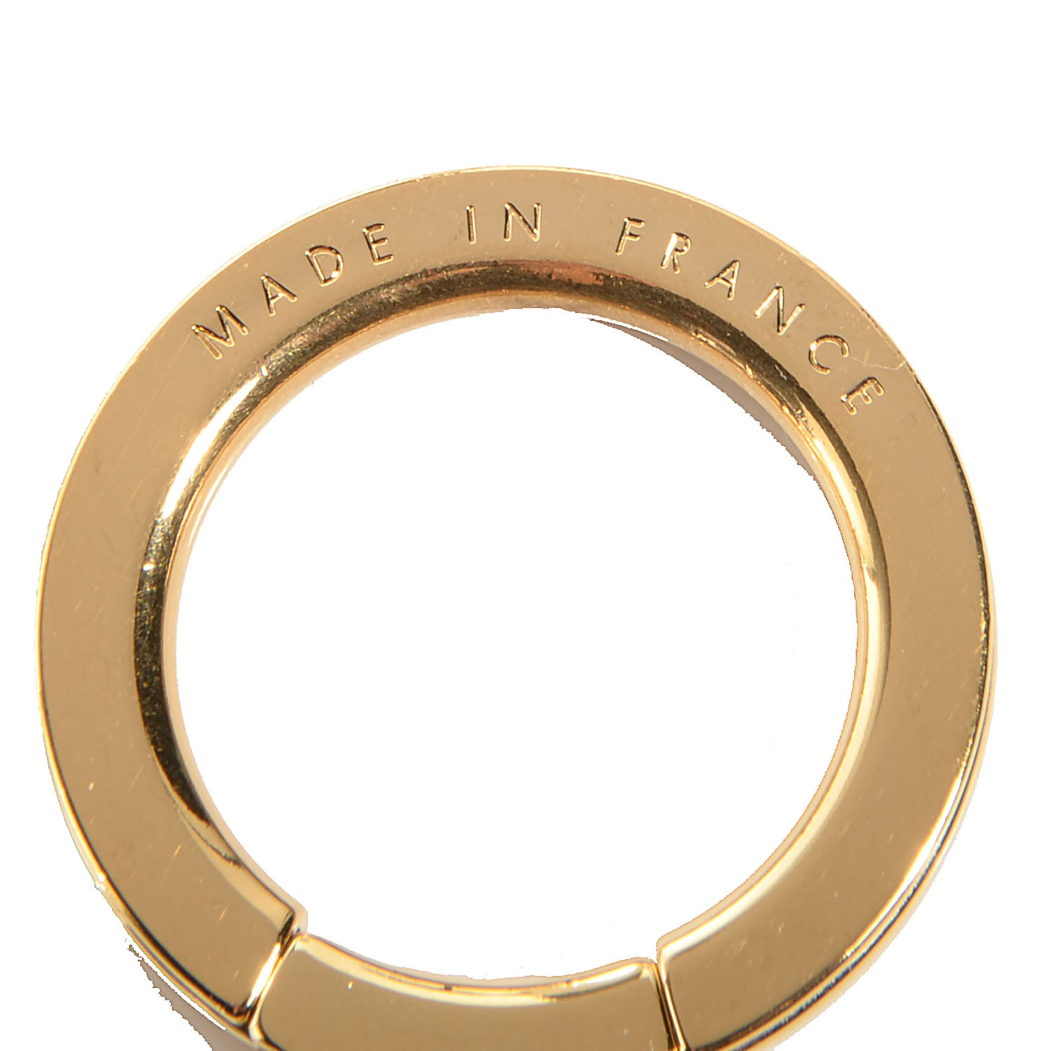 Louis Vuitton Pochette Extender Key Ring Gold 3 of 4
