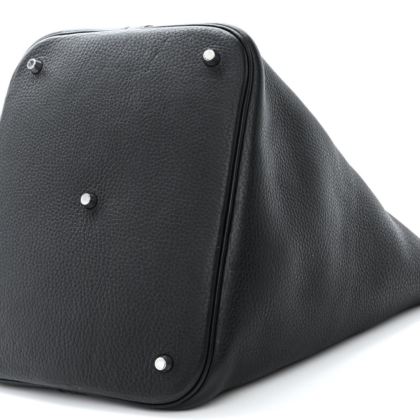 Taurillon Clemence Picotin Lock 26 GM Black