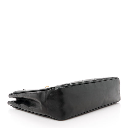 Chanel Lambskin Quilted CC Shoulder Bag Black 4 of 12