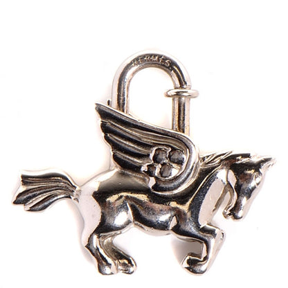 Hermes Pegasus Cadena Lock Palladium 1 of 4