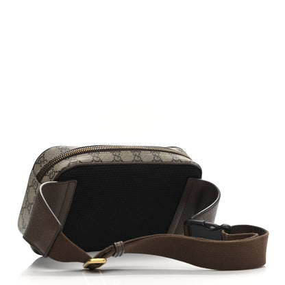 Gucci Soft GG Supreme Monogram Medium Ophidia Belt Bag Dark Brown 4 of 11
