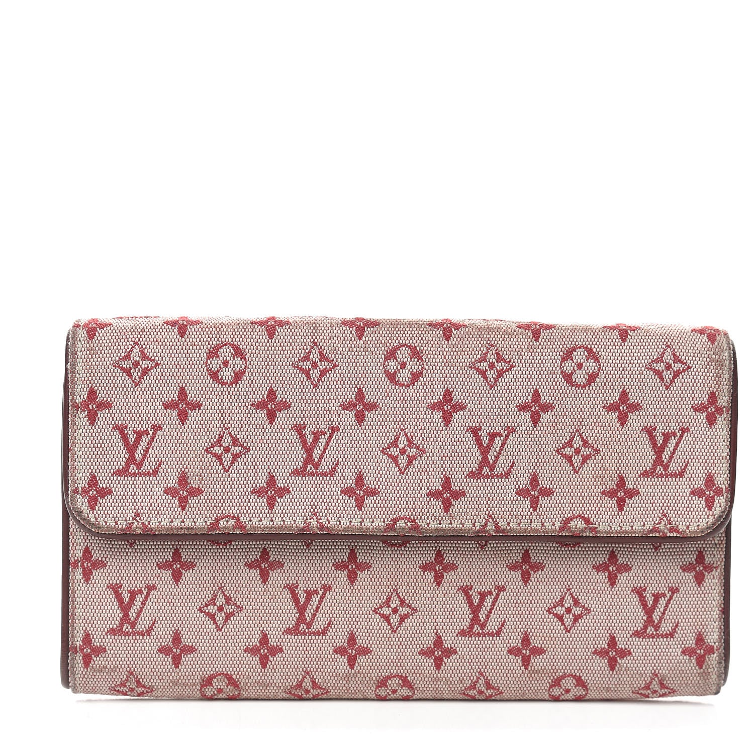 Louis Vuitton Mini Monogram Porte Tresor International Wallet Cherry 1 of 9