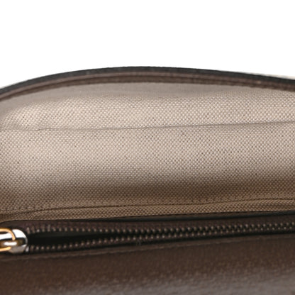 Gucci GG Supreme Monogram Web Mini Ophidia Flap Shoulder Bag Brown 5 of 11