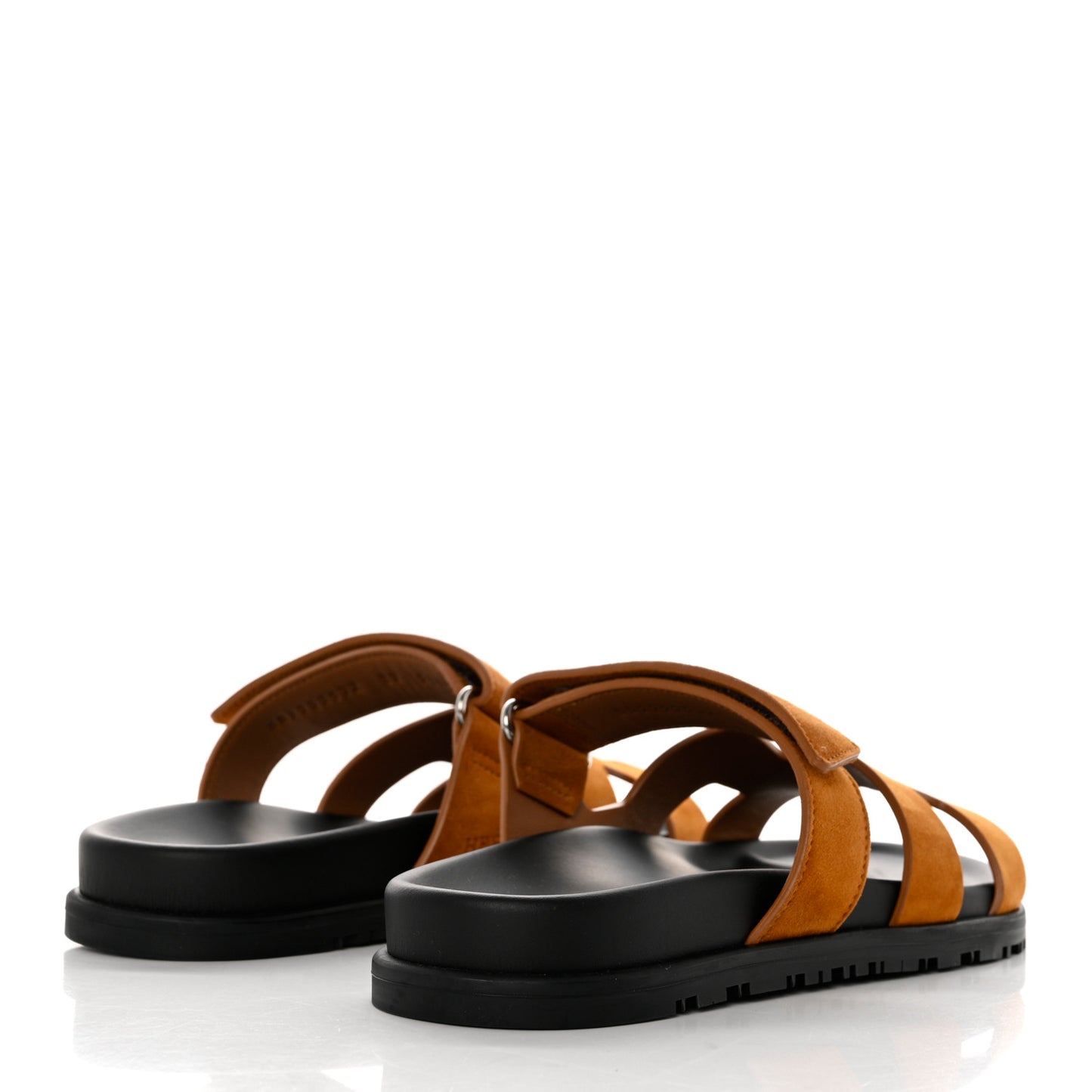 Suede Goatskin Womens Chypre Sandals 37 Naturel