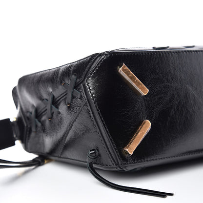 Loewe Calfskin Small Whipstitch Puzzle Bag Black 8 of 9
