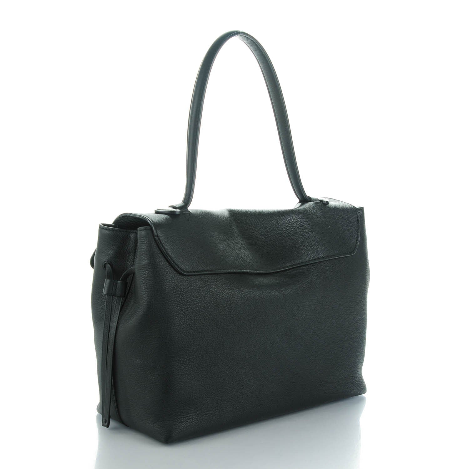Louis Vuitton Calfskin Python Lockme MM Black 3 of 6