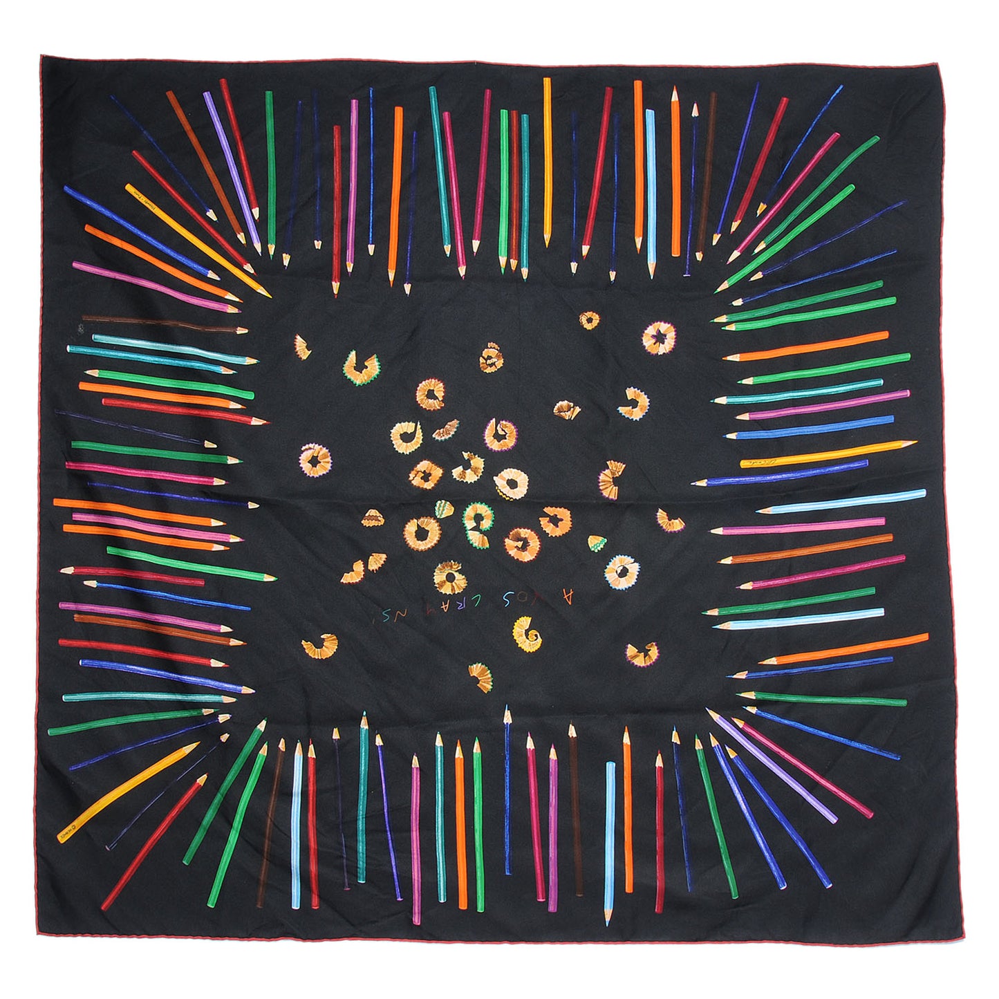Silk A Vos Crayons Scarf 90