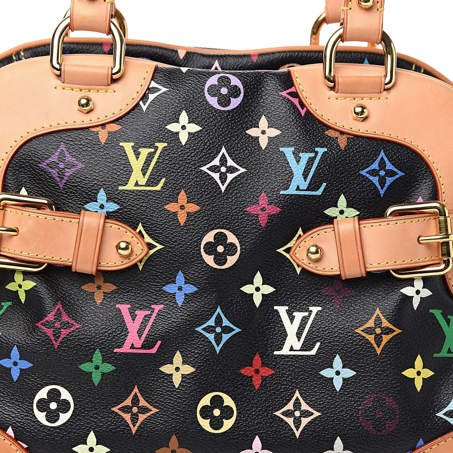 Louis Vuitton Monogram Multicolor Claudia Black 12 of 12