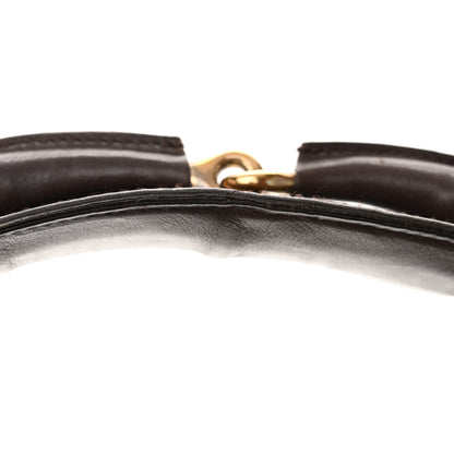 Gucci Guccissima Medium Horsebit Chain Hobo Dark Brown 14 of 14