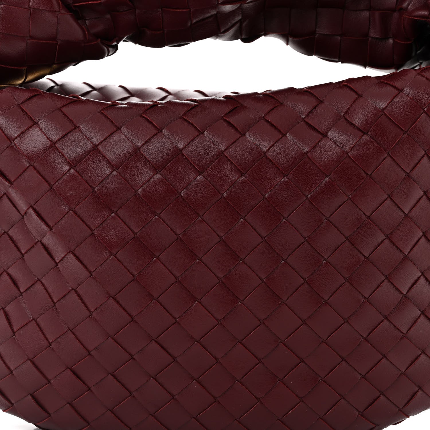 Bottega Veneta Nappa Intrecciato Teen Jodie Hobo Barolo 7 of 9