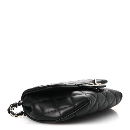 Chanel Calfskin Quilted CC Uniform Flap Belt Bag Black 6 of 27