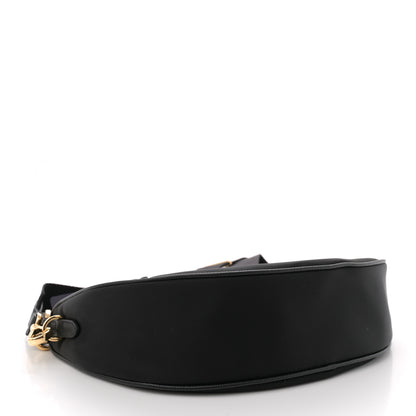 Prada Re-Nylon Saffiano Demi-lune Shoulder Bag Black 4 of 11