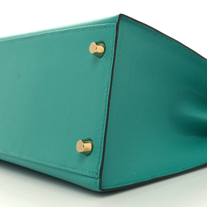 Hermes Epsom Kelly Sellier 28 Vert Verone 10 of 11