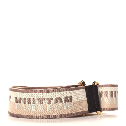 Louis Vuitton Jacquard Speedy Bandouliere 20 Shoulder Strap Beige Brown 2 of 3