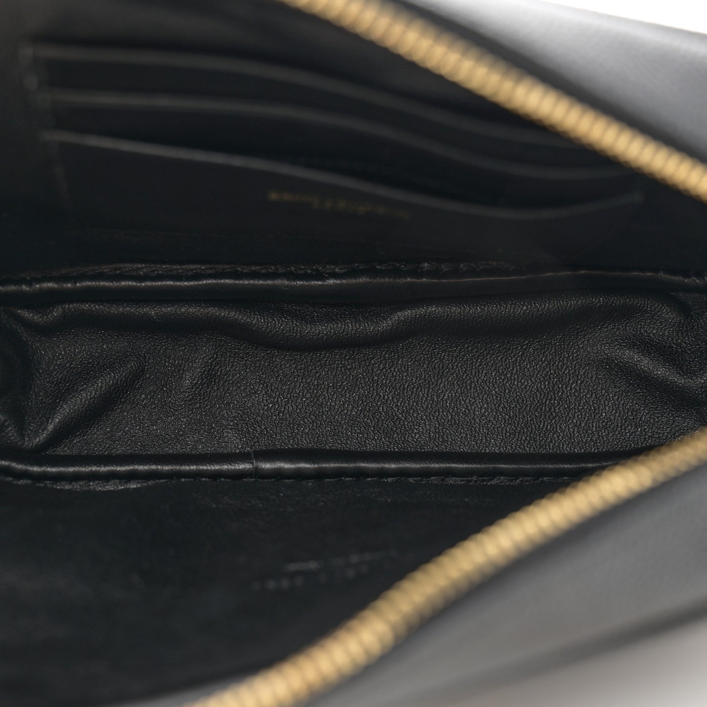 Grain De Poudre Matelasse Monogram Mini Lou Camera Bag Black