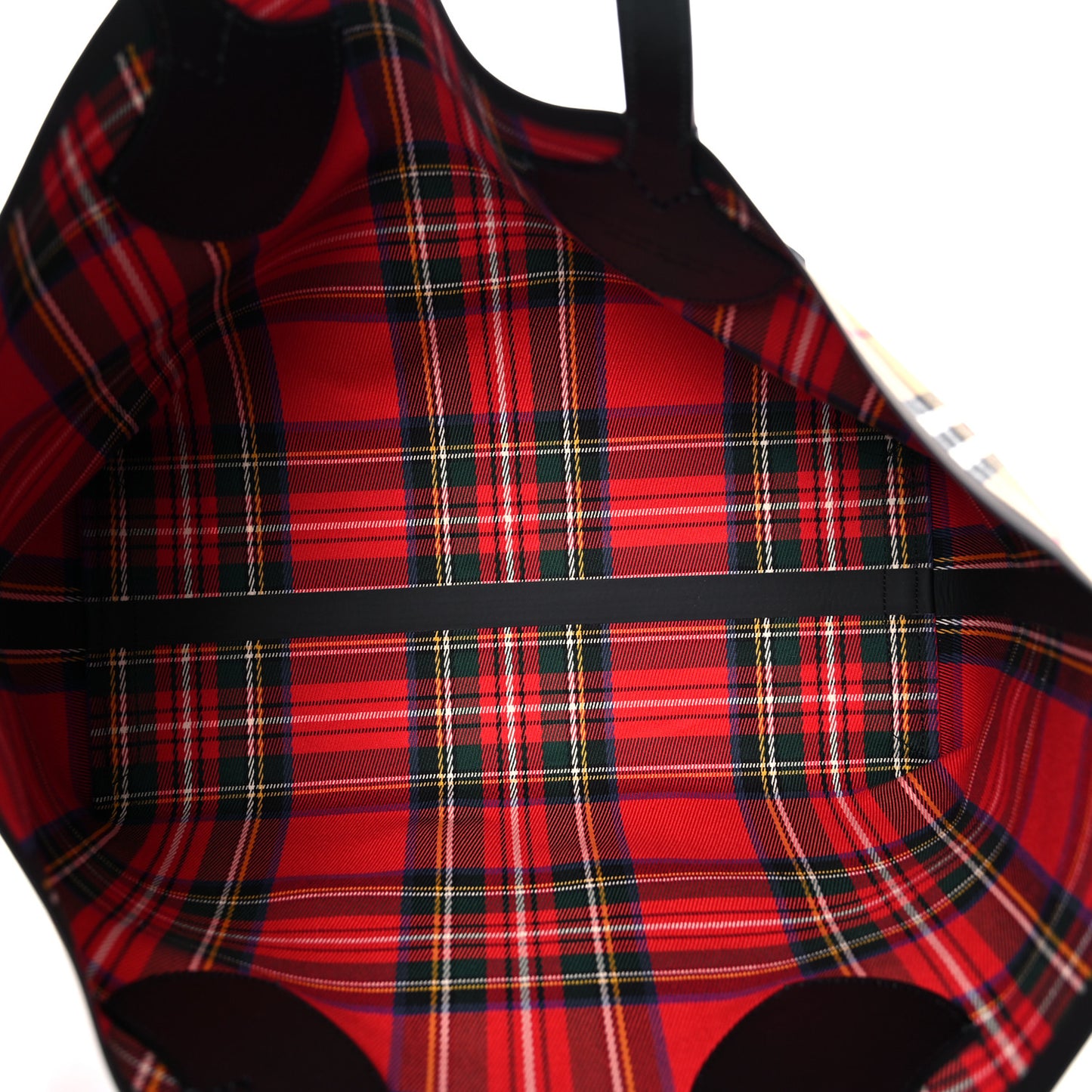 Vintage Check Medium The Giant Reversible Tote Antique Yellow Bright Red
