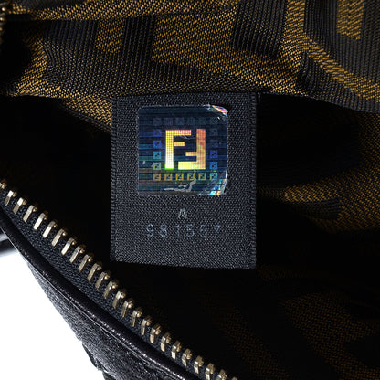 Fendi Zucca Nappa Nuvolata Vitello Tortuga Spy Bowler Tobacco Moro 8 of 10