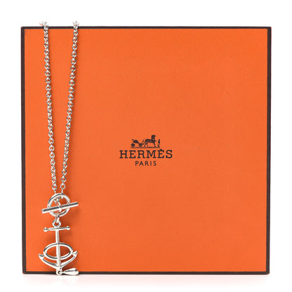 Hermes Sterling Silver Grand Large Chaine D'Ancre Necklace 5 of 5