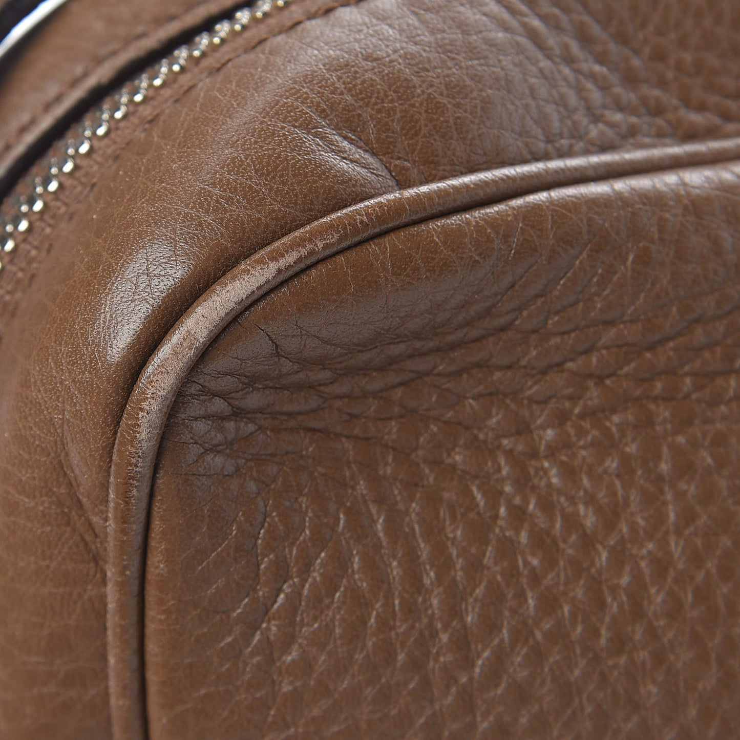 Cellarius Calfskin Small Soho Disco Bag Acero