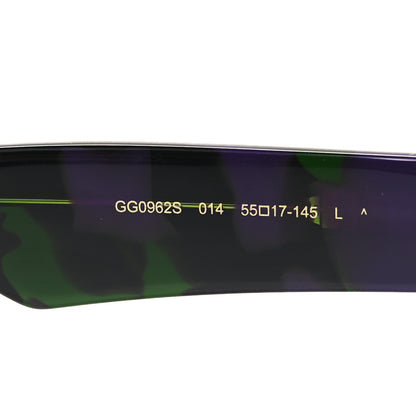 Gucci Acetate Rectangle Sunglasses GG0962S Black 6 of 8