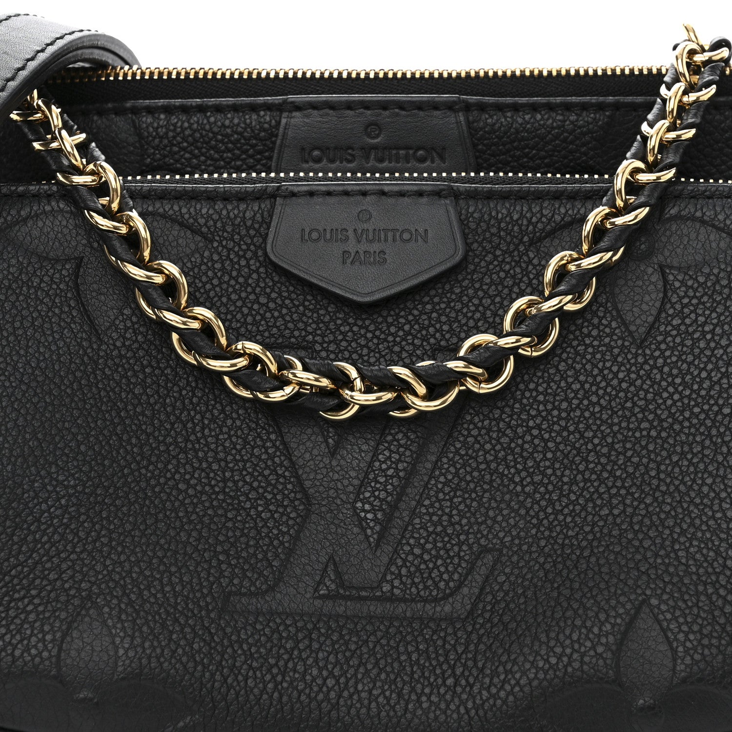 Louis Vuitton Empreinte Monogram Giant Multi Pochette Accessories Black 9 of 12