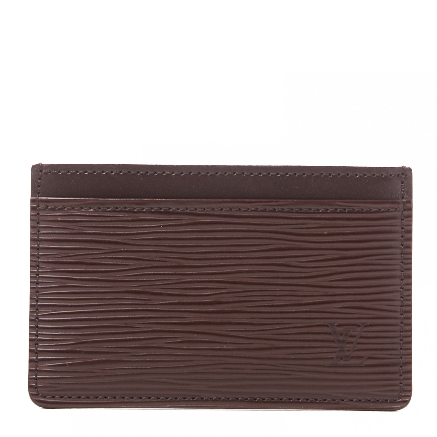 Louis Vuitton Epi Card Holder Moka 1 of 6
