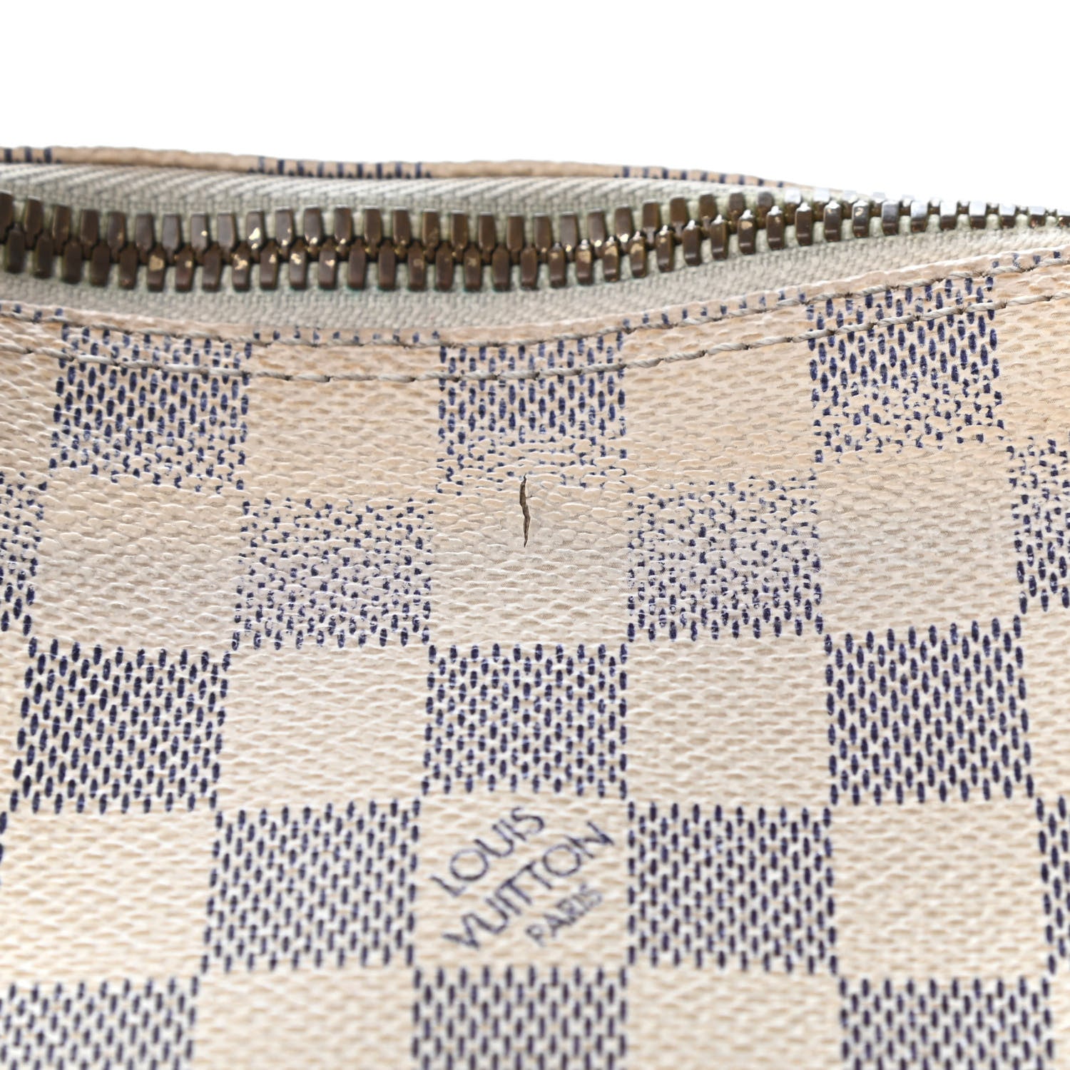 Louis Vuitton Damier Azur Saleya PM 7 of 10