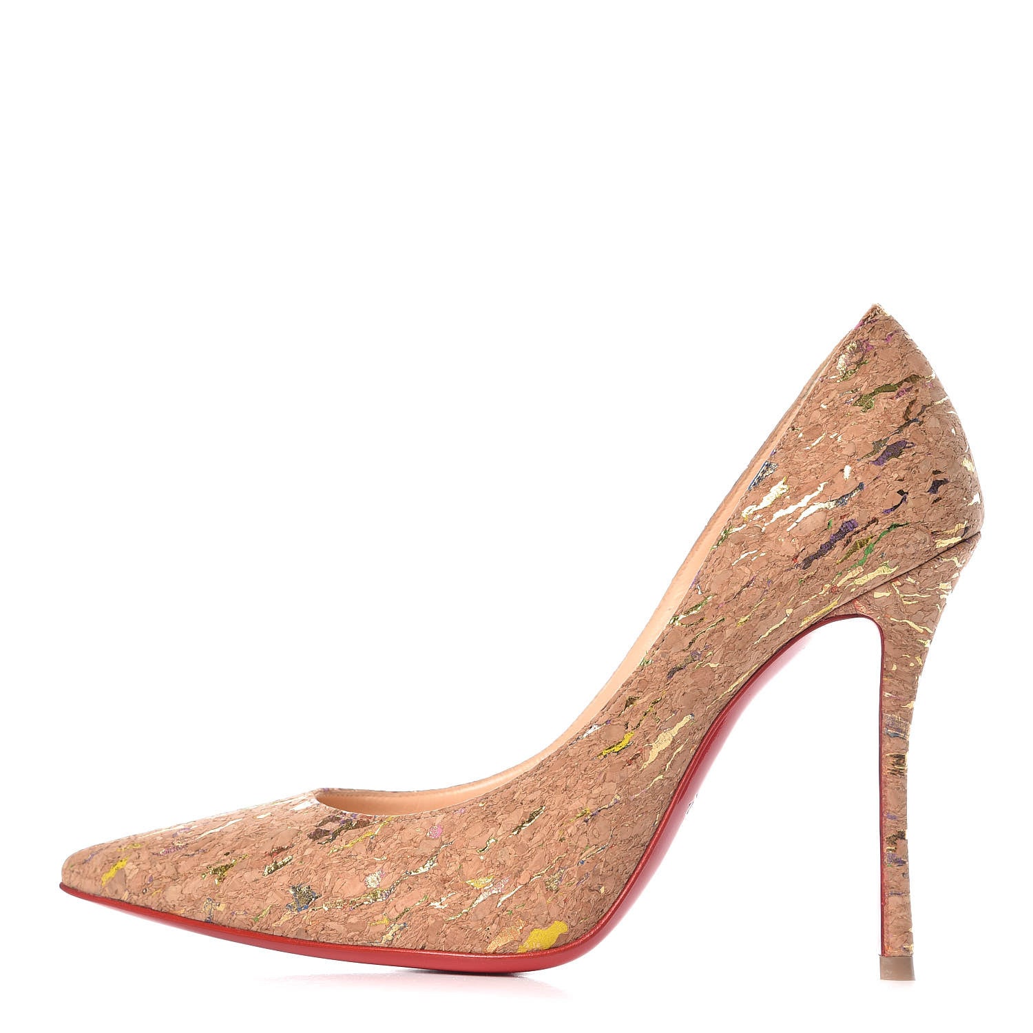 Christian Louboutin Liege Lame Decoltish 100 Pumps 36 Multicolor 1 of 10