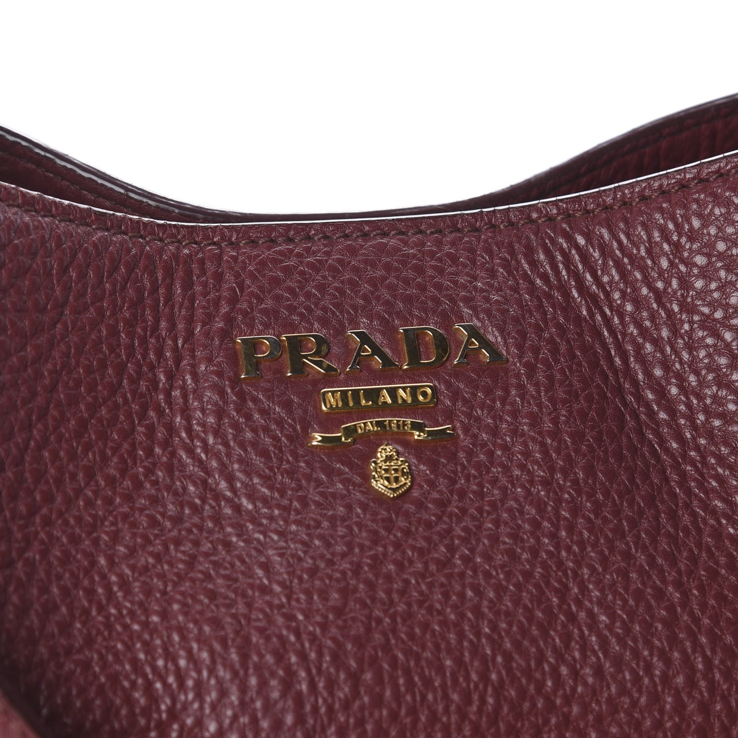 Prada Vitello Daino Side Pocket Tote Rubino 11 of 15