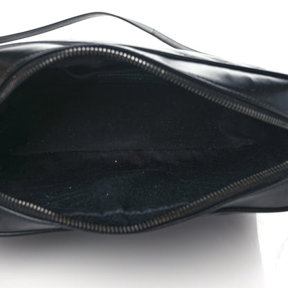 Saint Laurent Calfskin Matelasse Monogram Monochrome Lou Camera Bag Black 4 of 8