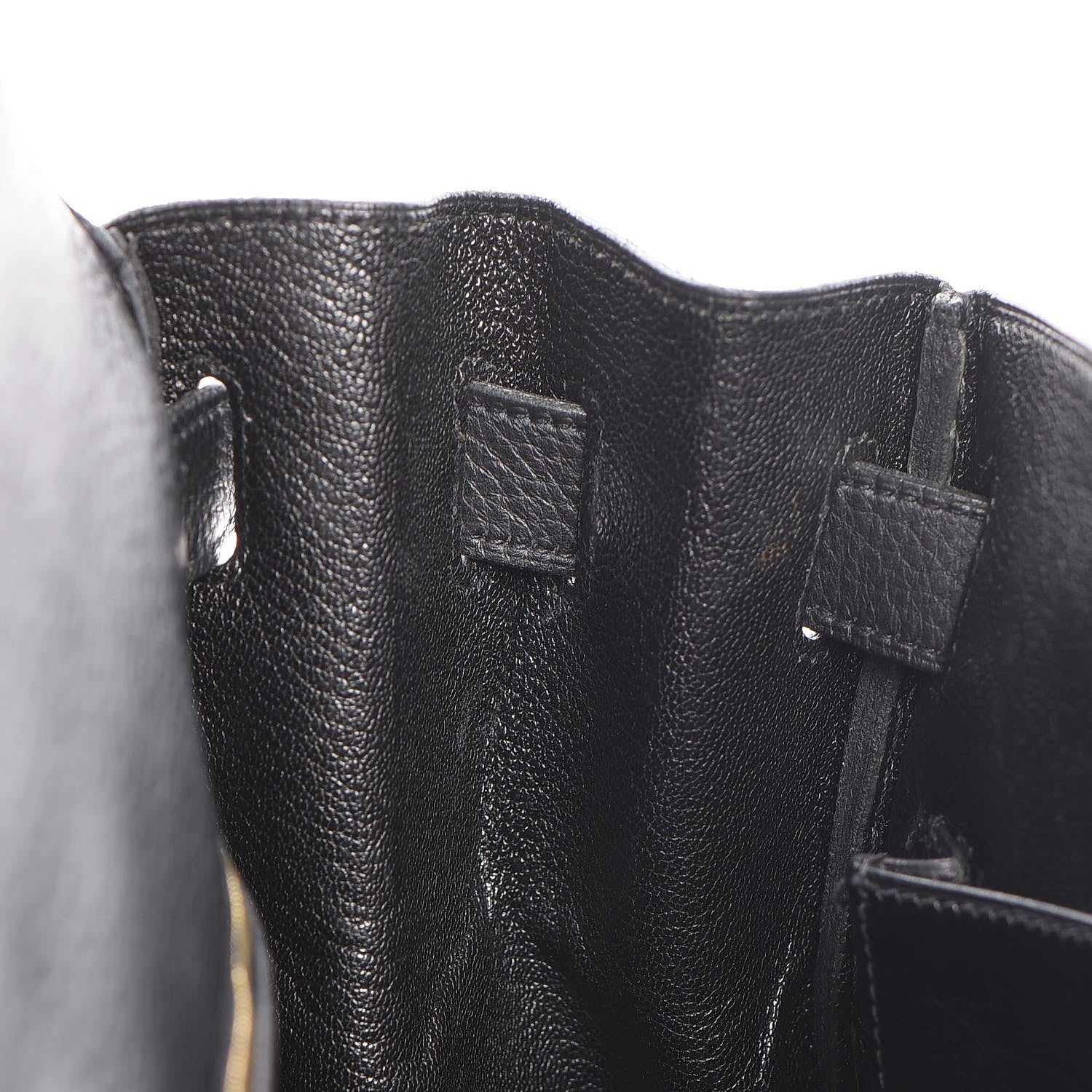 Hermes Taurillon Clemence Kelly 40 Black 14 of 35
