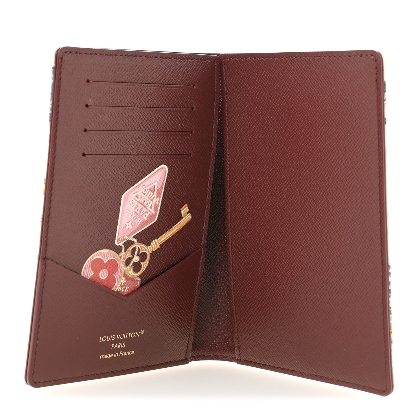 Monogram Flight Mode Keys Passport Cover Dune