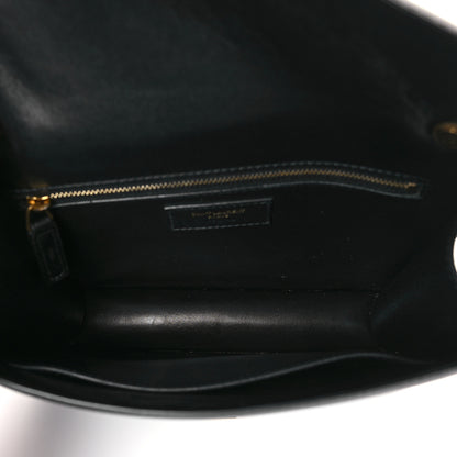 Saint Laurent Smooth Calfskin Carre Satchel Black 5 of 9