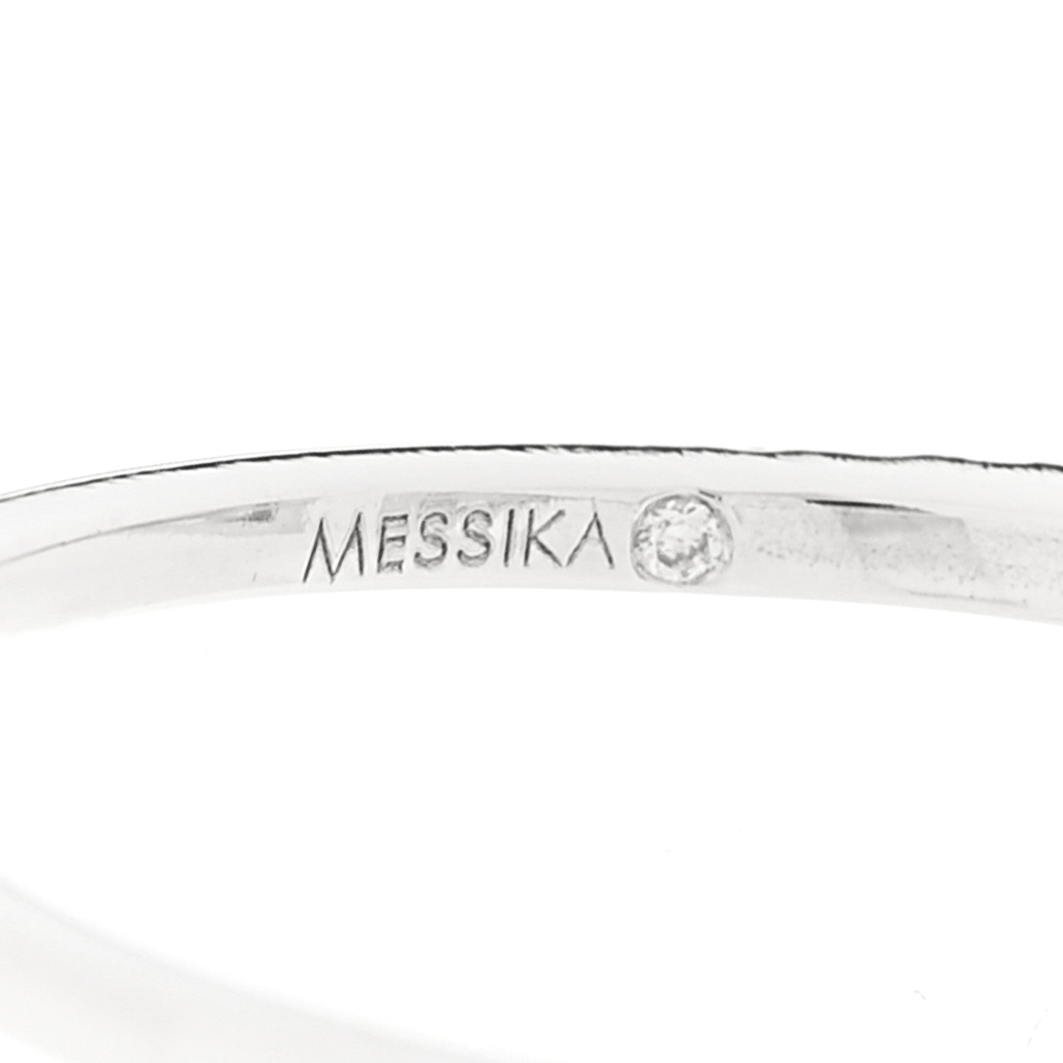 Messika 18K White Gold Diamond Thea Toi Moi Ring 52 6 4 of 4