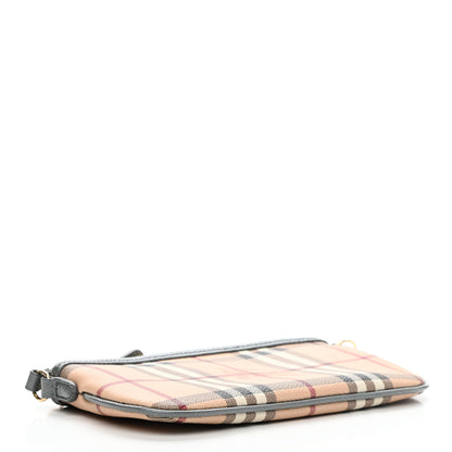 Burberry Haymarket Check Clara Pochette Grey 3 of 11