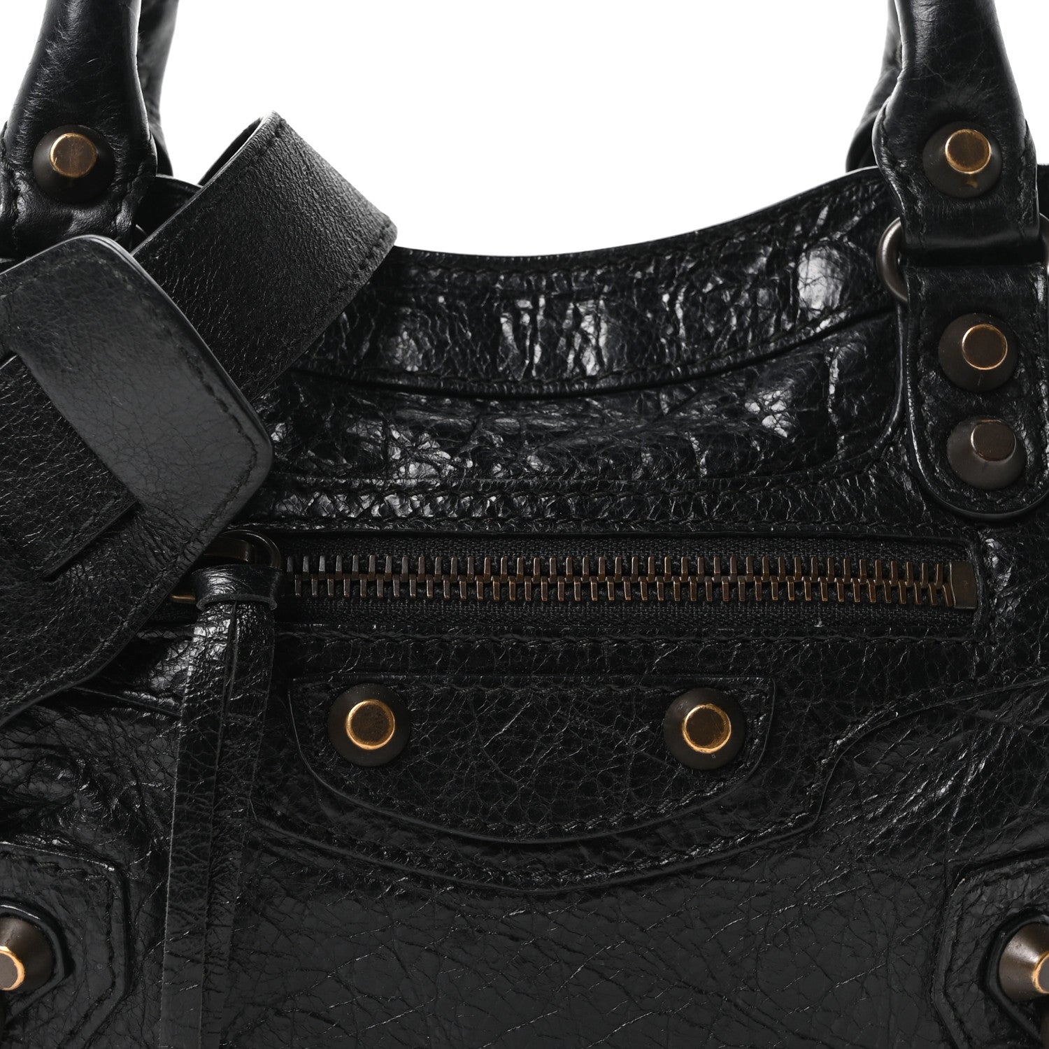 Balenciaga Agneau Classic Hardware Mini City Black 9 of 11