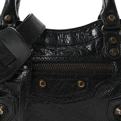 Balenciaga Agneau Classic Hardware Mini City Black 9 of 11