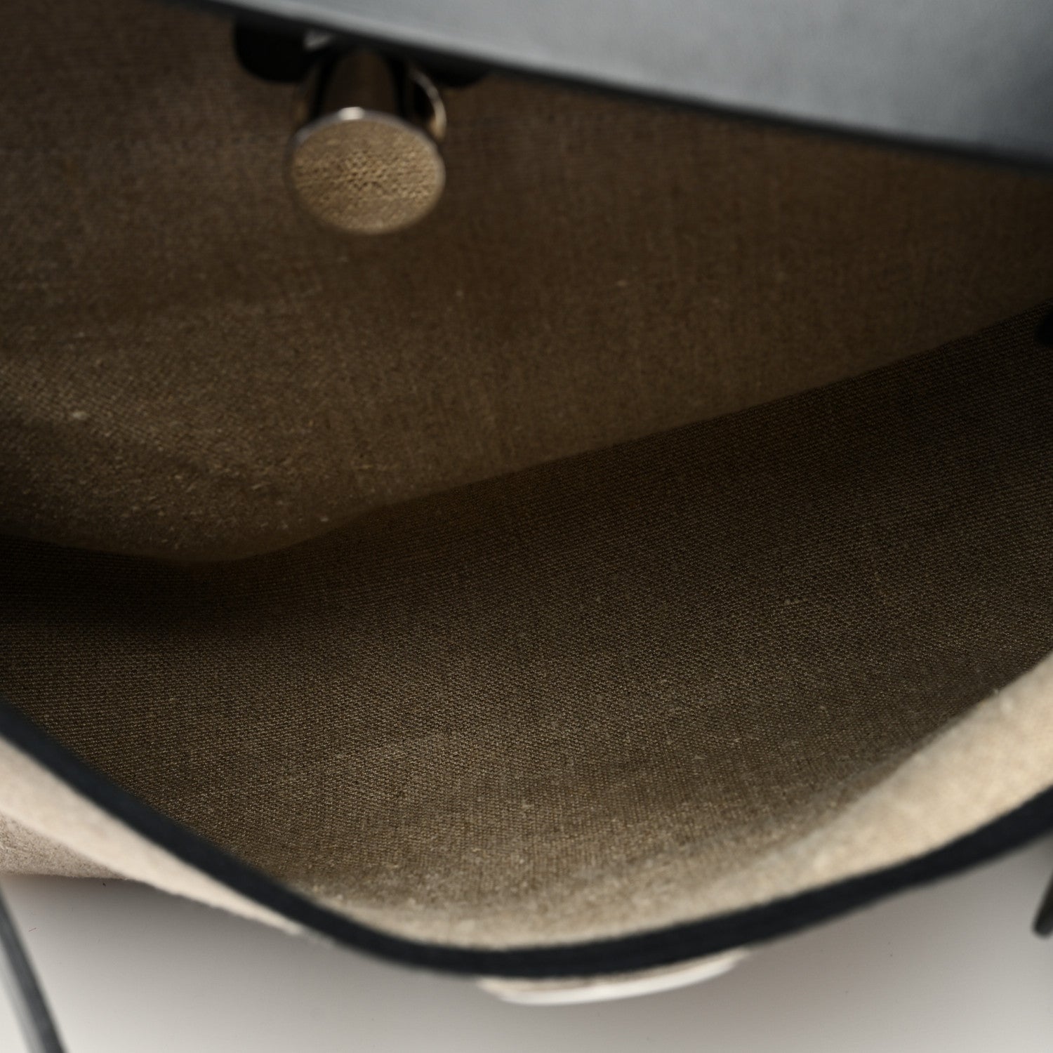 Hermes Military Toile Vache Hunter Herbag Zip Retourne 31 PM Ficelle Black 6 of 11